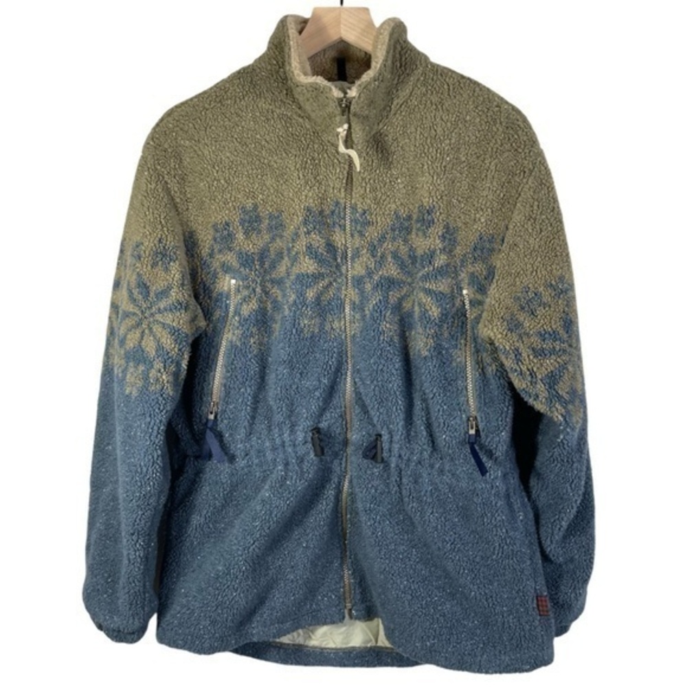 Vintage Woolrich Sherpa Jacket Lined Full Zip Size M